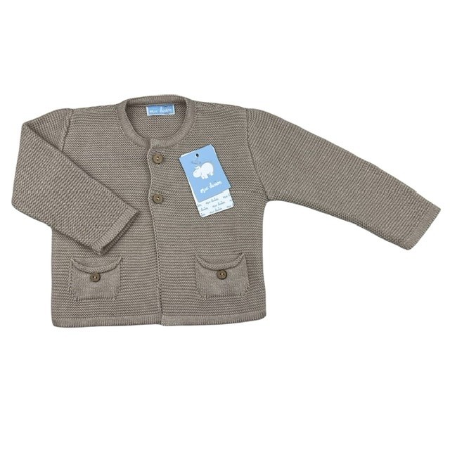 Chaqueta Bolsillos Tostada Mac Ilusión