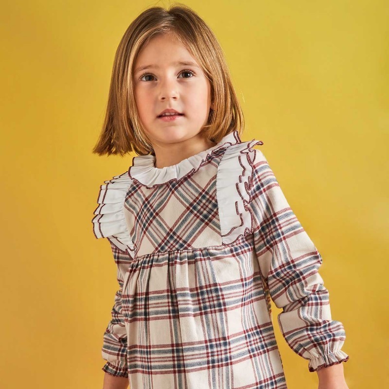 Vestido Babidu Xmas Volante